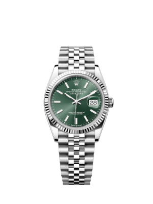 Rolex Date Just Green Dial 41 mm