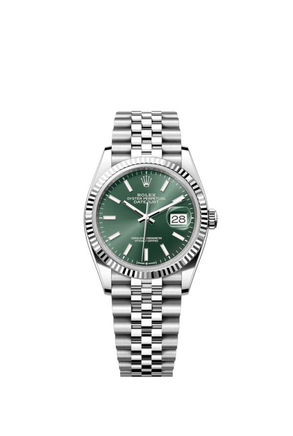 Rolex Date Just Green Dial 41 mm
