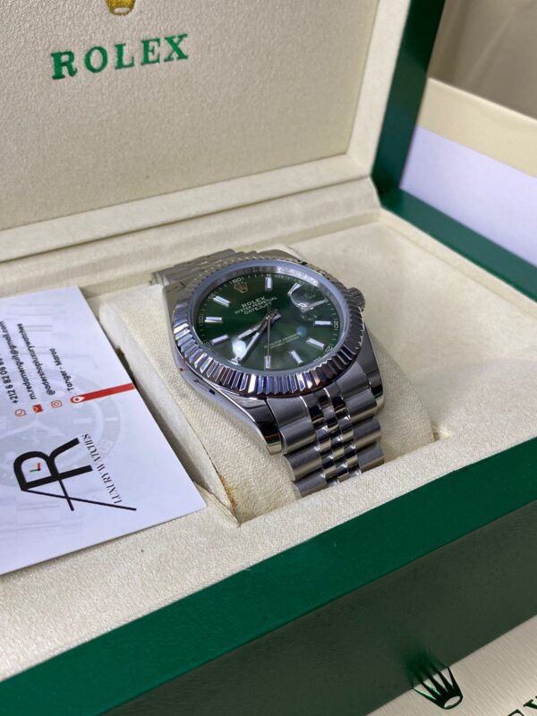 Rolex Date Just Green Dial 41 mm