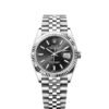 Rolex Date Just Black Dial 41 mm