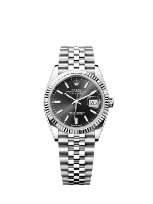Rolex Date Just Black Dial 41 mm