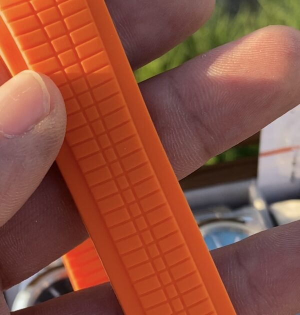 Patek Philippe Aquanaut Orange Straps Black Dial 42 mm