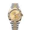 Rolex Date Just Two Tone Gold Dial 41 mm