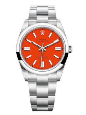Rolex Oyster Perpetual Red Dial 36 mm