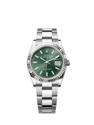 Rolex Date Just Green Dial 41 mm