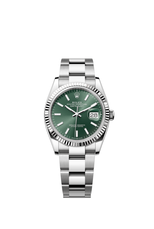 Rolex Date Just Green Dial 41 mm