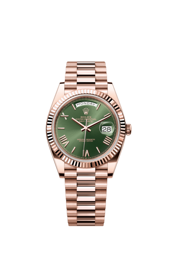 Rolex Day Date Olive Dial 41 mm