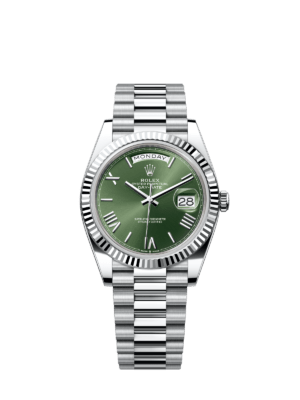 Rolex Day Date Olive Dial 41 mm