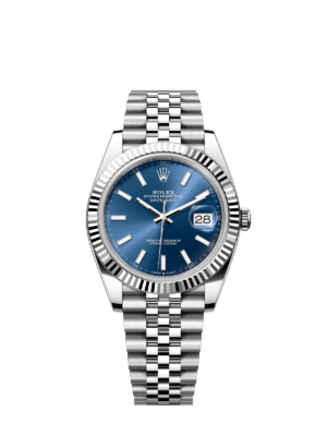 Rolex Date Just Bleu Dial 41 mm