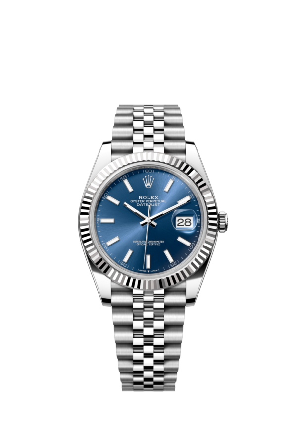 Rolex Date Just Bleu Dial 41 mm