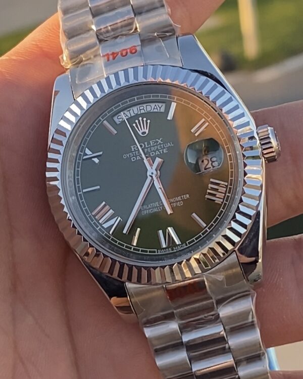 Rolex Day Date Olive Dial 41 mm