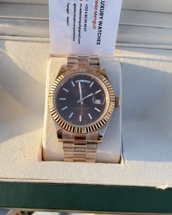 Rolex Day Date Chocolate Dial 41 mm