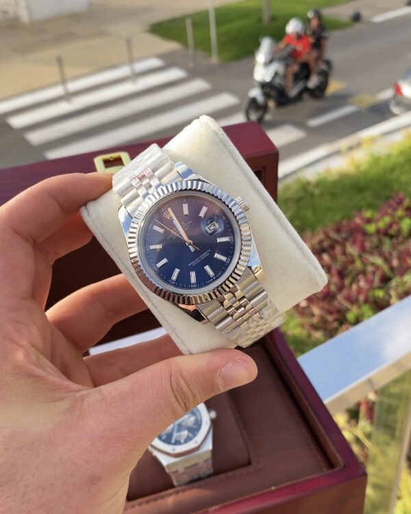 Rolex Date Just Bleu Dial 41 mm