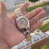 Rolex Date Just Two Tone Grey Dial 41 mm