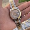 Rolex Date Just Two Tone Grey Dial 41 mm