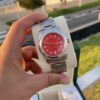 Rolex Oyster Perpetual Red Dial 36 mm