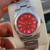 Rolex Oyster Perpetual Red Dial 36 mm