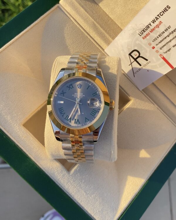 Rolex Date Just Wimbledon Two Tone 41 mm