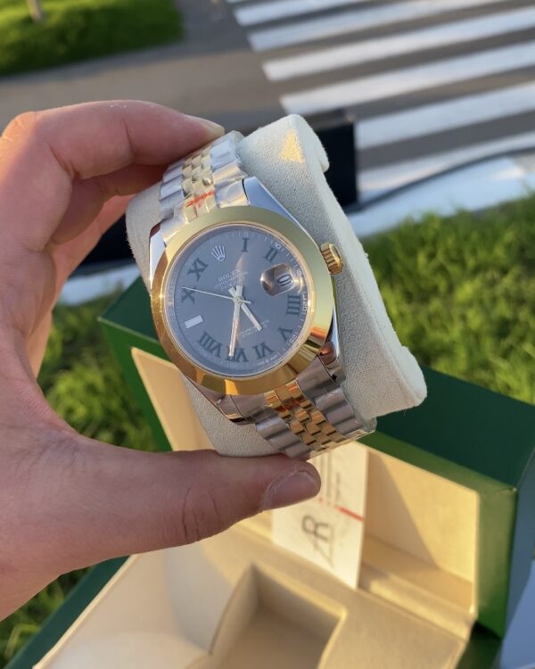 Rolex Date Just Wimbledon Two Tone 41 mm