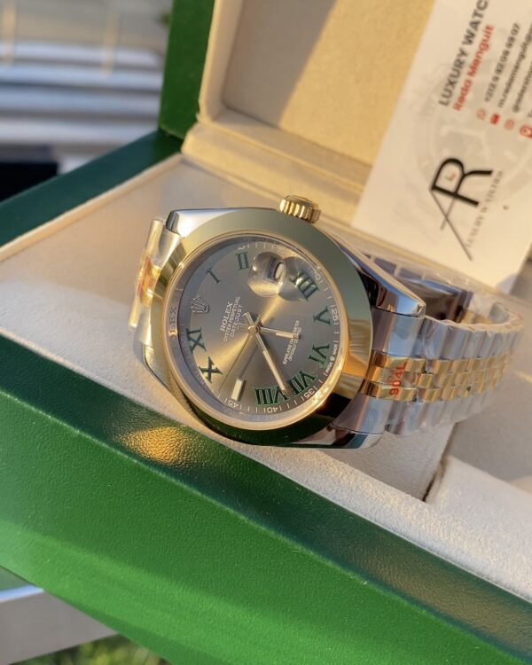 Rolex Date Just Wimbledon Two Tone 41 mm