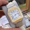 Cartier Santos Two Tone White Dial