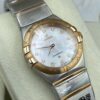 Omega Constellation Ceramic Dial Two Tone 28 mm