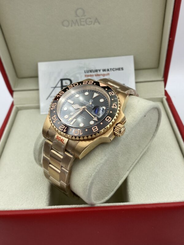 Rolex GMT-Master II Rootbeer Everose Gold 40 mm