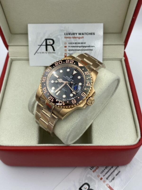 Rolex GMT-Master II Rootbeer Everose Gold 40 mm