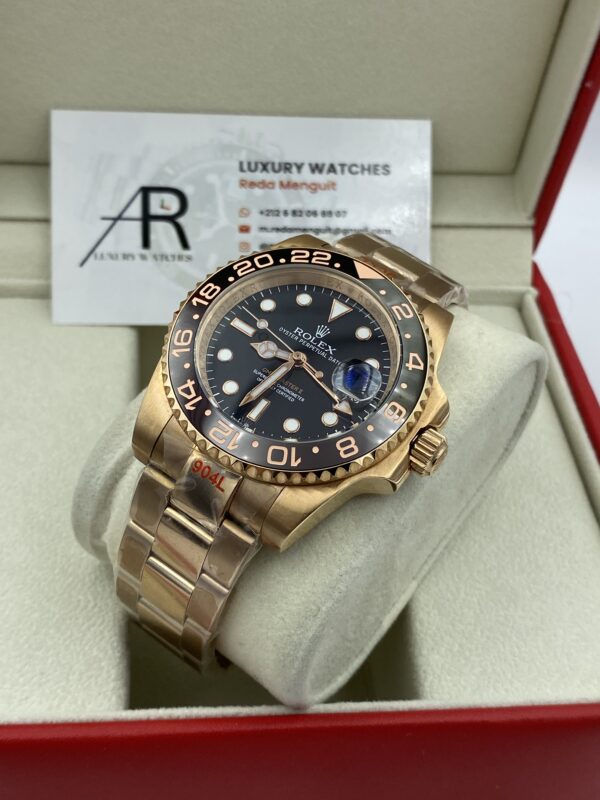 Rolex GMT-Master II Rootbeer Everose Gold 40 mm