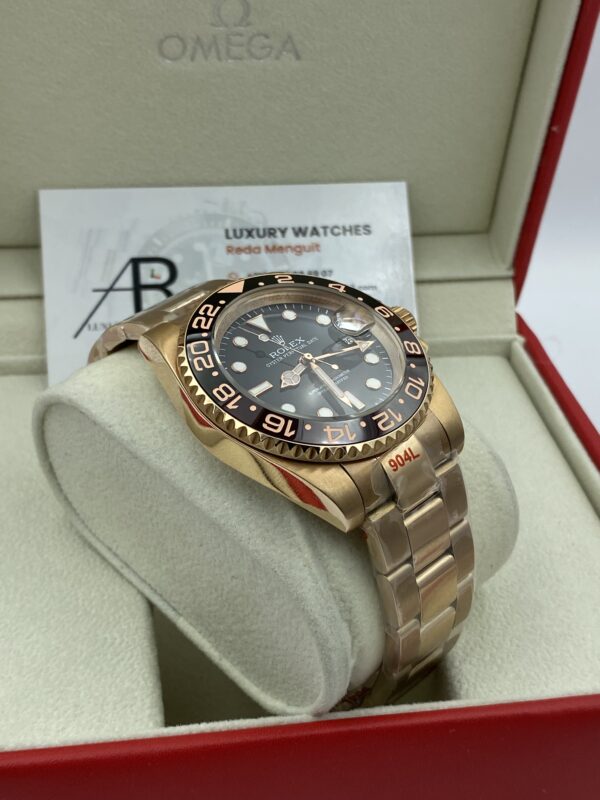 Rolex GMT-Master II Rootbeer Everose Gold 40 mm