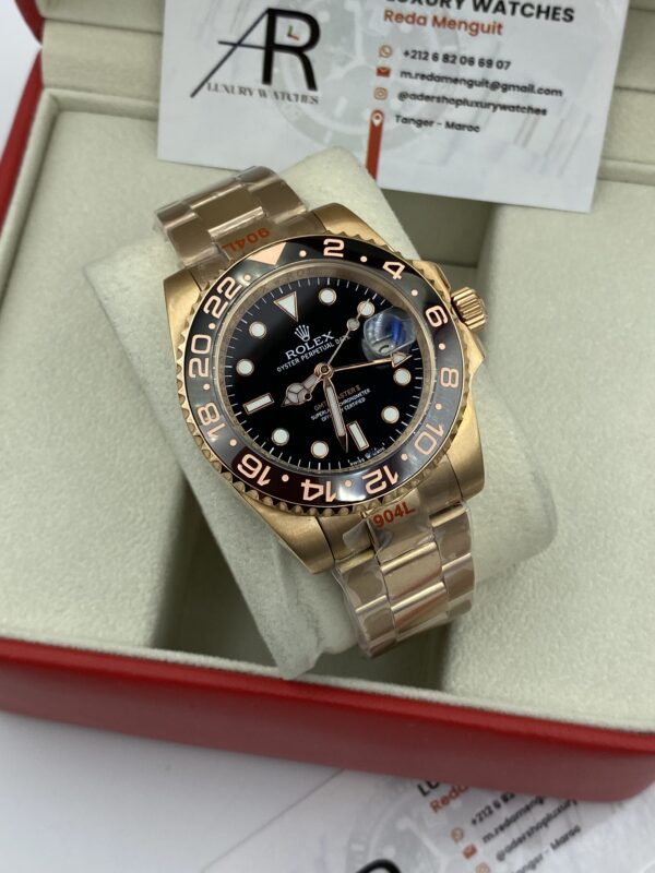 Rolex GMT-Master II Rootbeer Everose Gold 40 mm