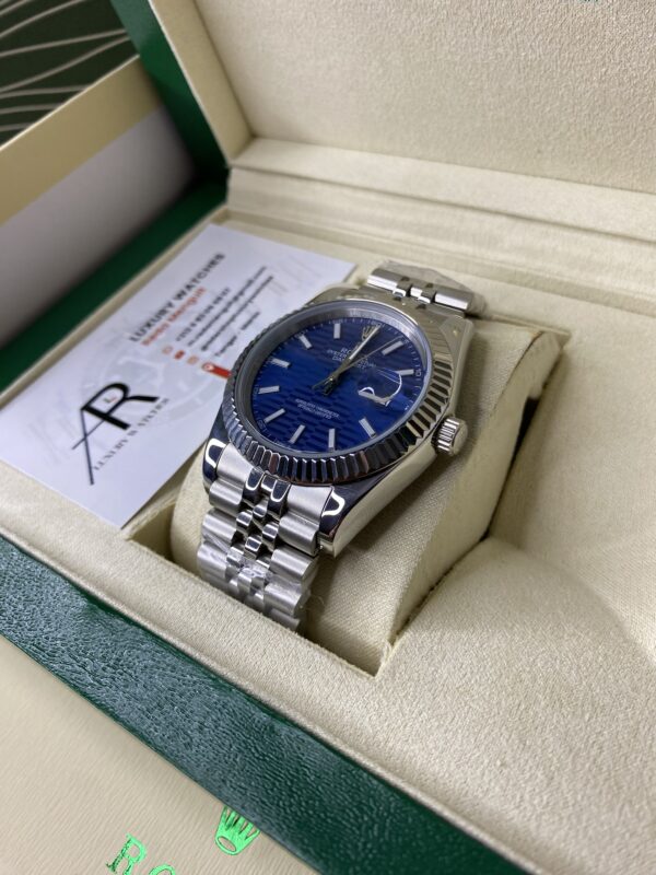 Rolex Date Just Bleu Dial 41 mm