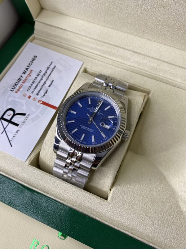 Rolex Date Just Bleu Dial 41 mm