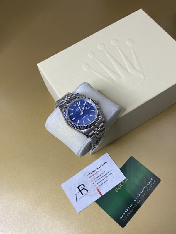 Rolex Date Just Bleu Dial 41 mm