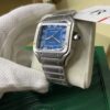 Cartier Santos Bleu Dial