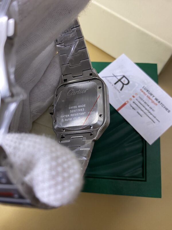 Cartier Santos Bleu Dial