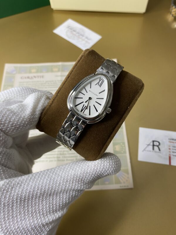 Bvlgari Serpenti White Dial 33 mm