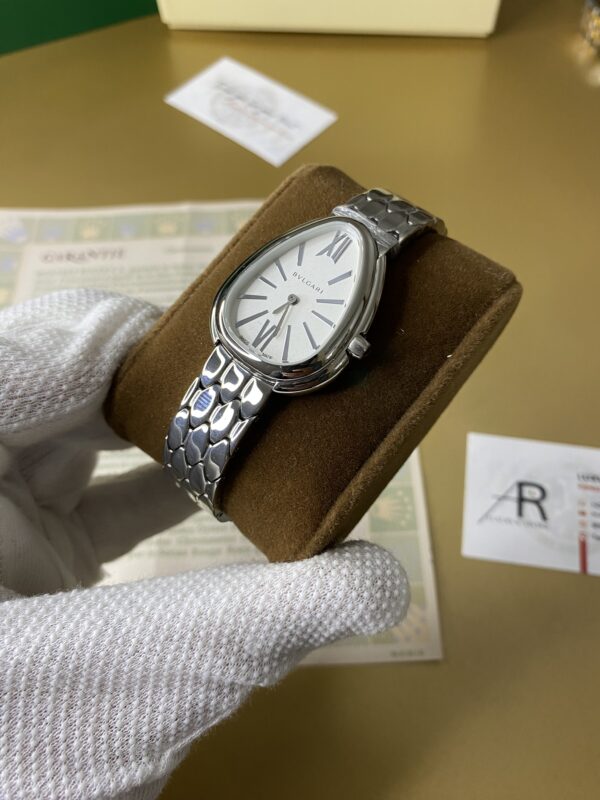 Bvlgari Serpenti White Dial 33 mm