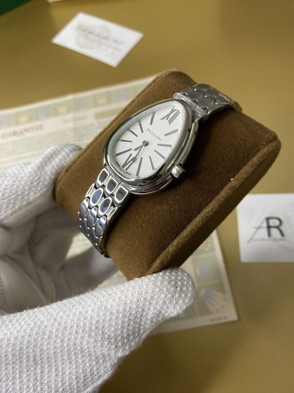 Bvlgari Serpenti White Dial 33 mm