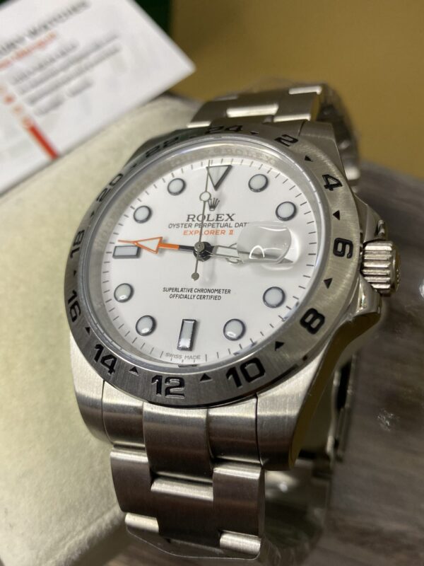 Rolex Explorer 2 White Dial 42 mm