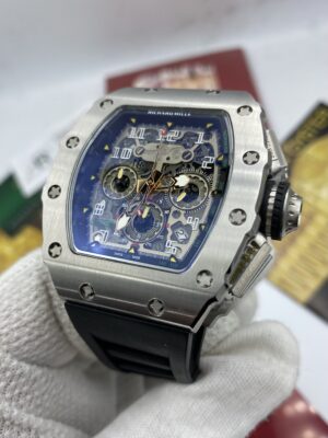 Richard Mile Black Straps