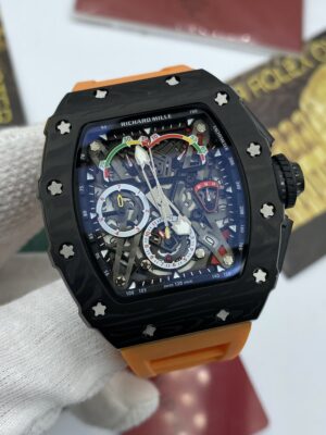 Richard Mile Formula 1 Orange Straps