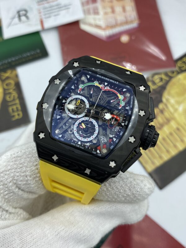 Richard Mile Formula 1 Yellow Straps