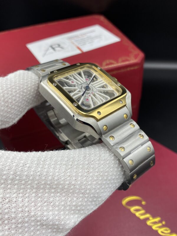 Cartier Santos Skeleton Two Tone
