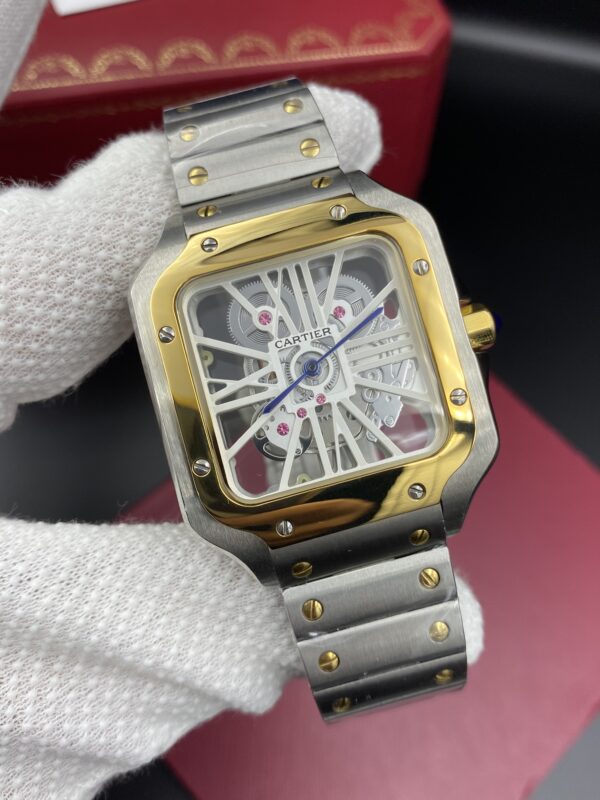 Cartier Santos Skeleton Two Tone