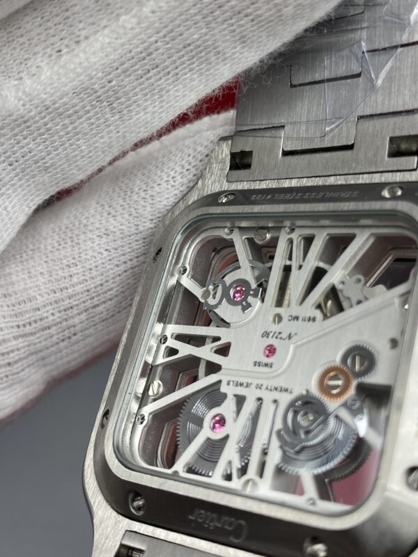 Cartier Santos Skeleton Two Tone