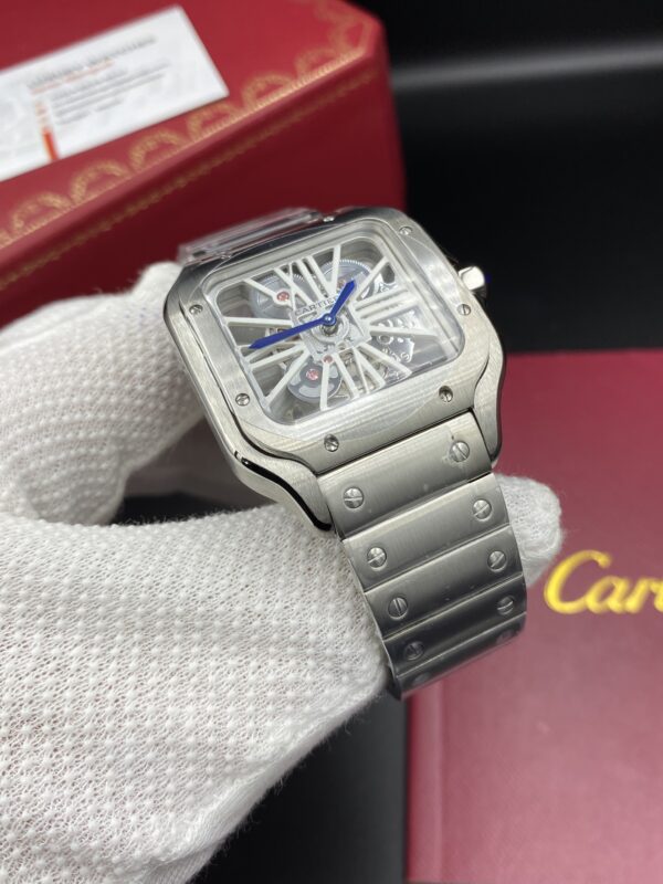 Cartier Santos Skeleton