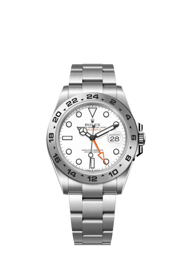 Rolex Explorer 2 White Dial 42 mm