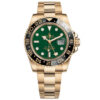 Rolex GMT Master II Gold & Green Dial