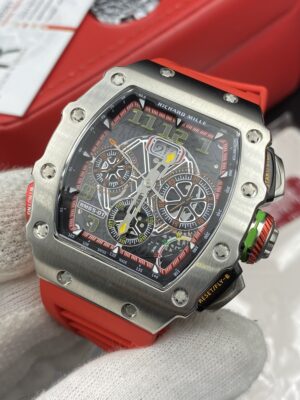 Richard Mile 65-01 Red Straps